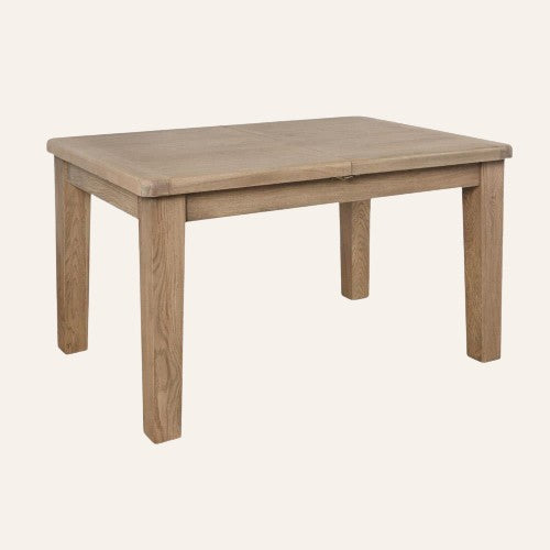 Weathered Oak 1.3m Extending Table