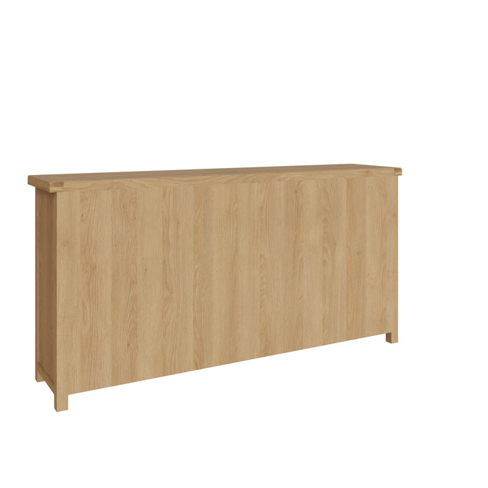 Country Oak Sideboard 4 Door, 3 Drawer