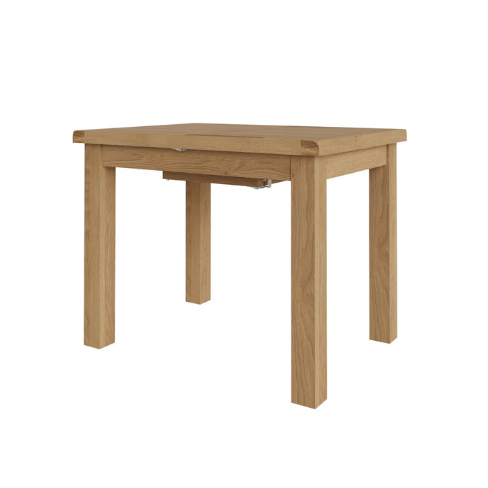 Country Oak Table 1m Butterfly Extending