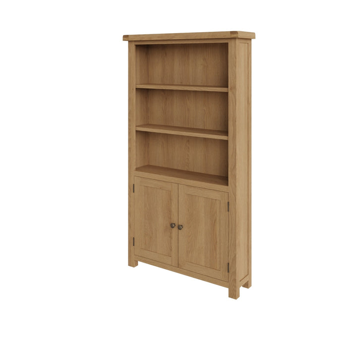 Country Oak Bookcase Large