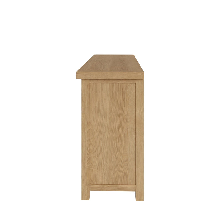 Country Oak Sideboard 3 Door, 3 Drawer