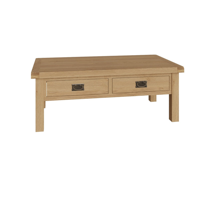 Country Oak Coffee Table Large