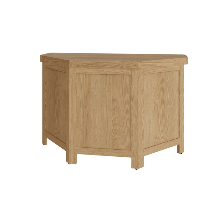 Country Oak Corner TV Unit