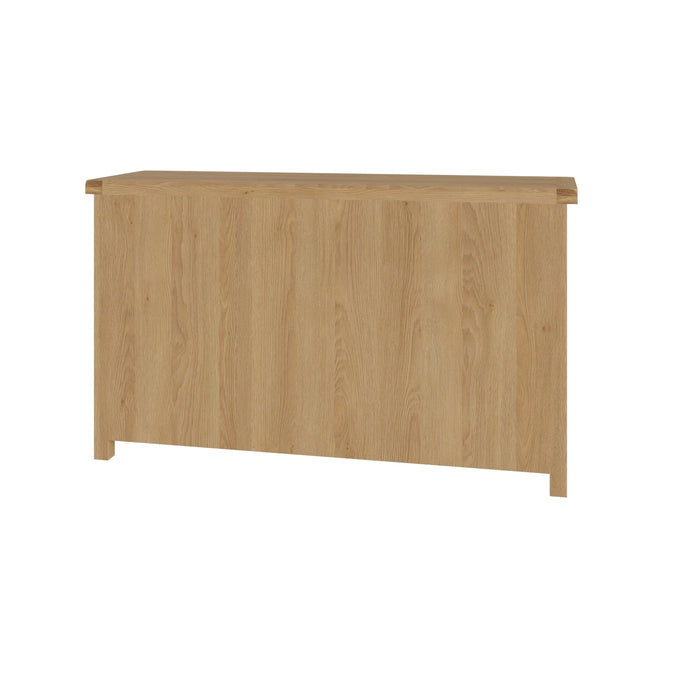 Country Oak Sideboard 2 Door, 6 Drawer