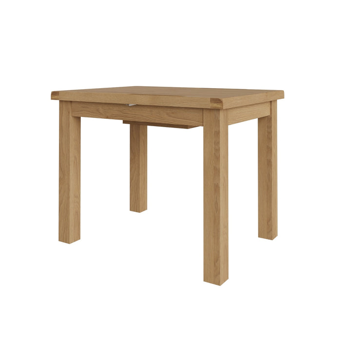 Country Oak Table 1m Butterfly Extending