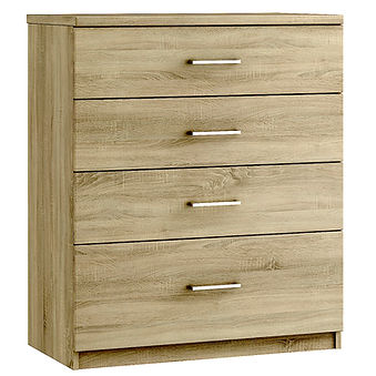 Monza 4 Drawer Chest with 1 Deep Drawer