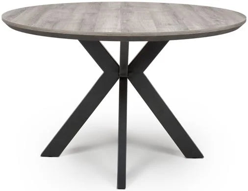 New York Fixed Top Round Dining Table 120cm