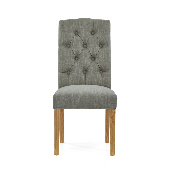 Button Back Upholstered Chair