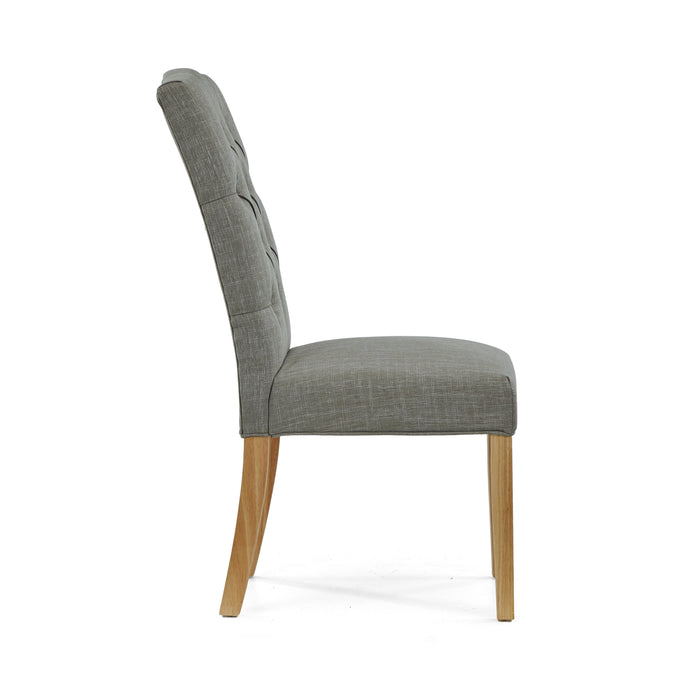 Button Back Upholstered Chair