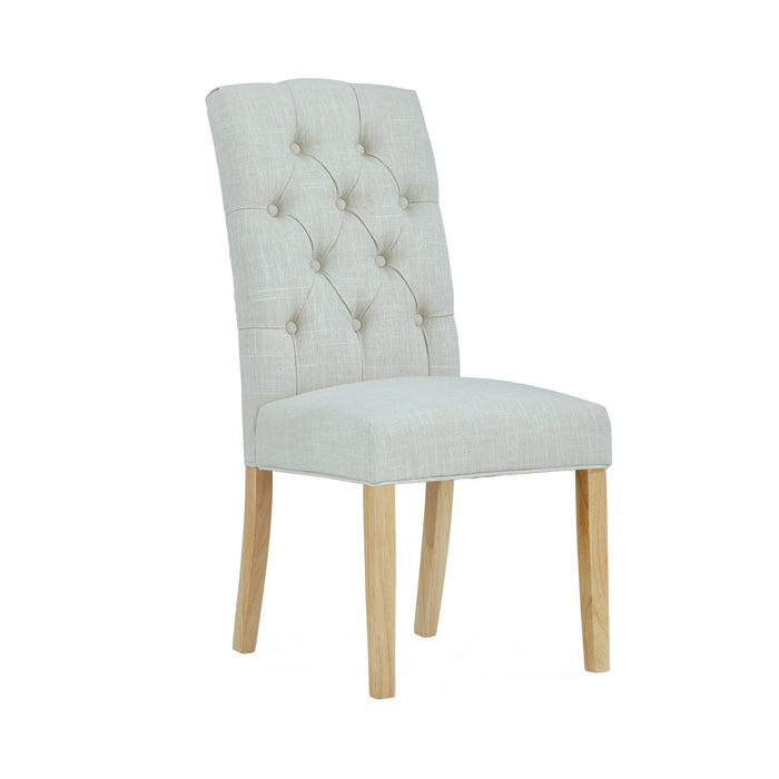 Button Back Upholstered Chair