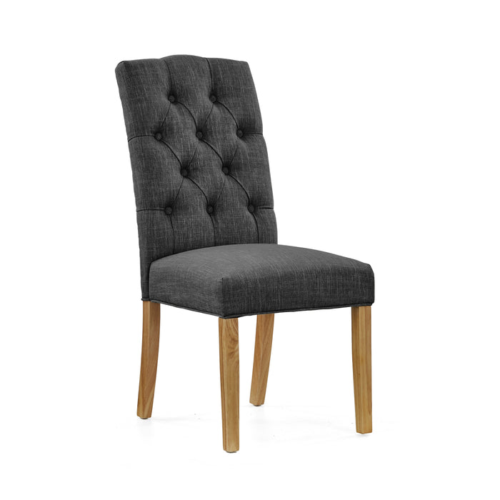 Button Back Upholstered Chair