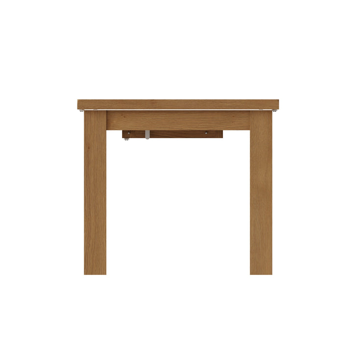 Country Oak Table 1.7m Butterfly Extending