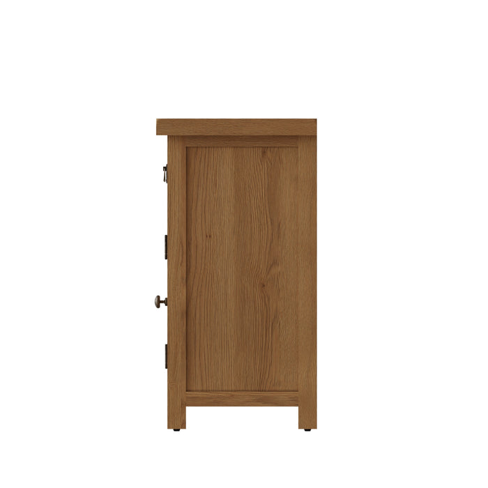 Country Oak Sideboard 3 Door, 3 Drawer