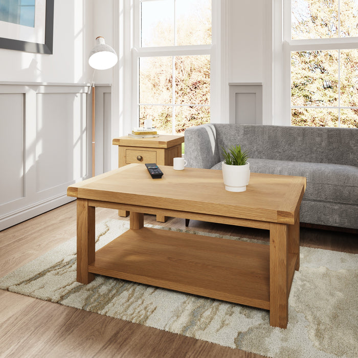 Country Oak Coffee Table