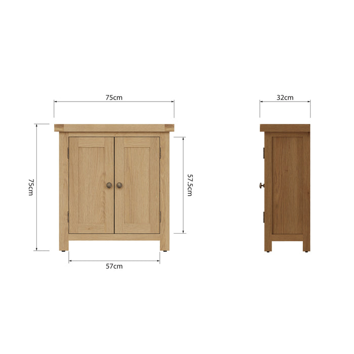 Country Oak Cupboard