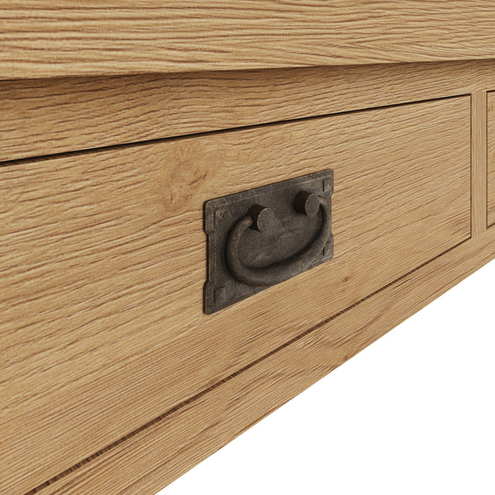 Country Oak Coffee Table Large