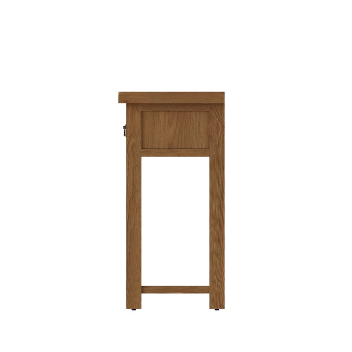 Country Oak Console Table Medium