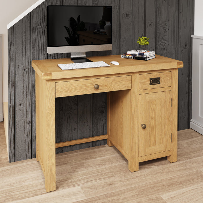 Country Oak Computer Desk