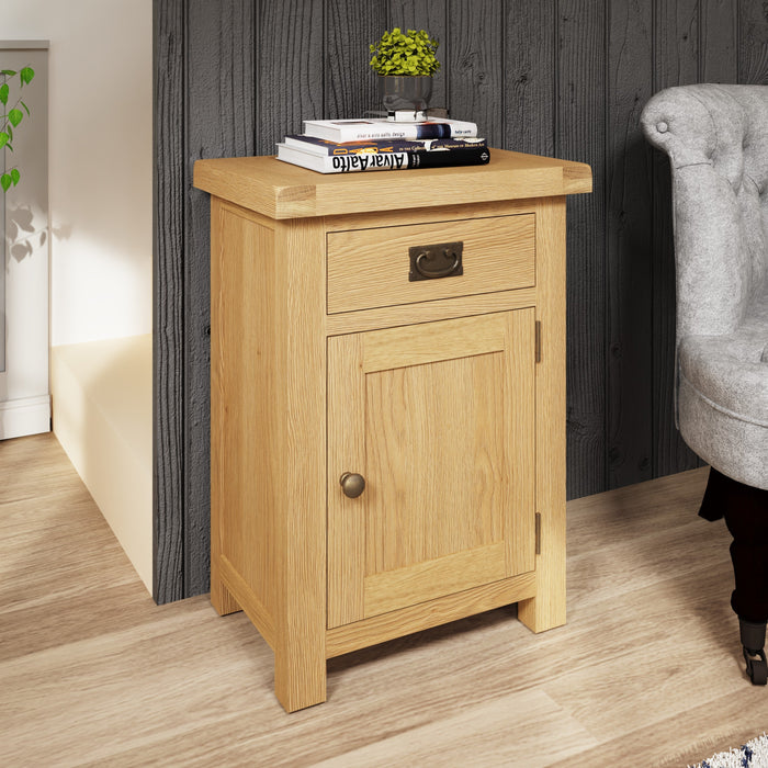 Country Oak Small Cupboard