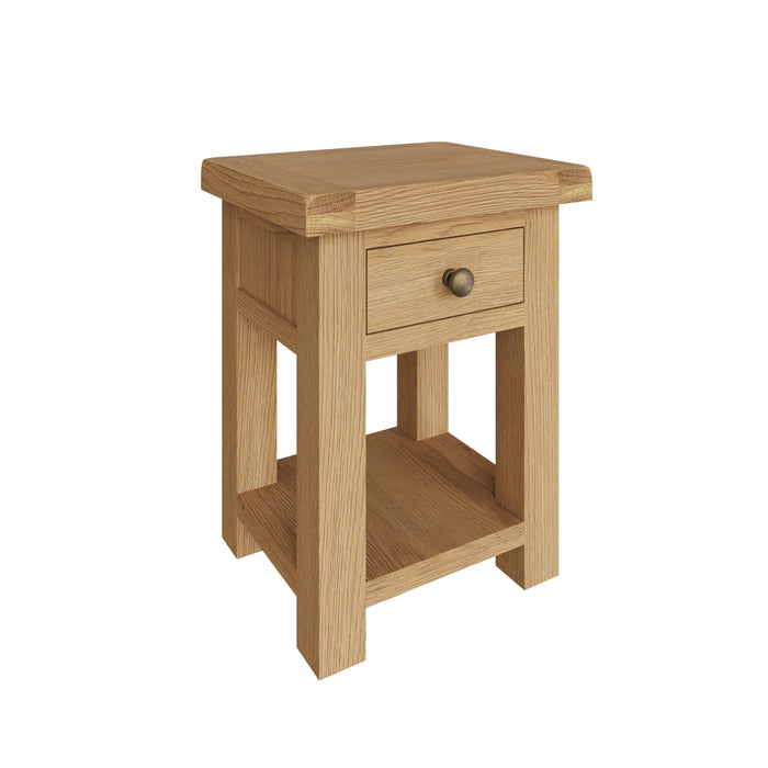 Country Oak Side Table