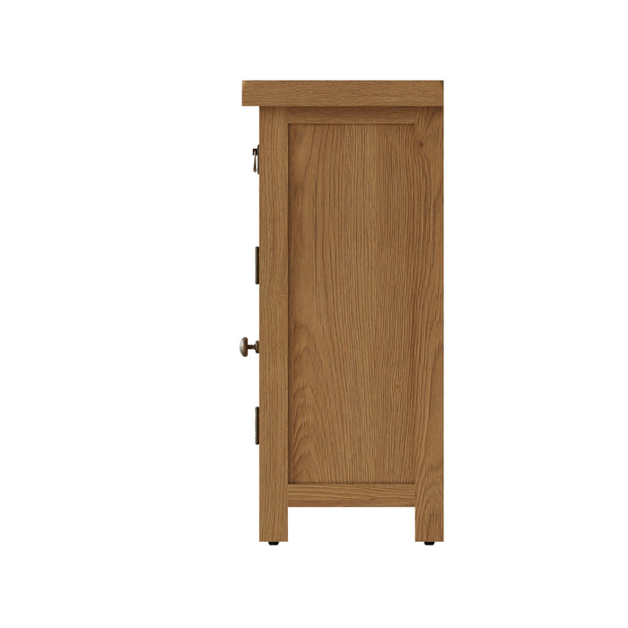 Country Oak Sideboard (2 Door, 1 Drawer)