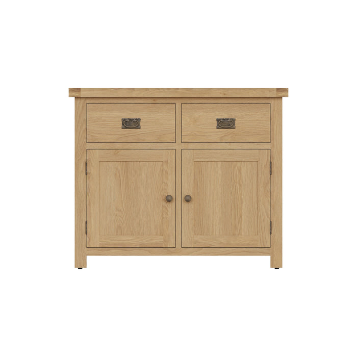 Country Oak Sideboard 2 Door, 2 Drawer