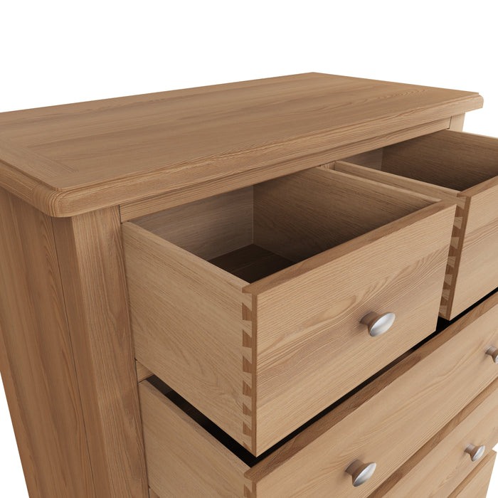 Gallery Oak 2 Over 3 Chest