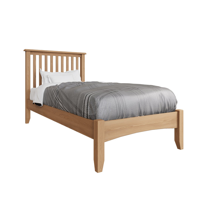 Gallery Oak Bed (3 Sizes)