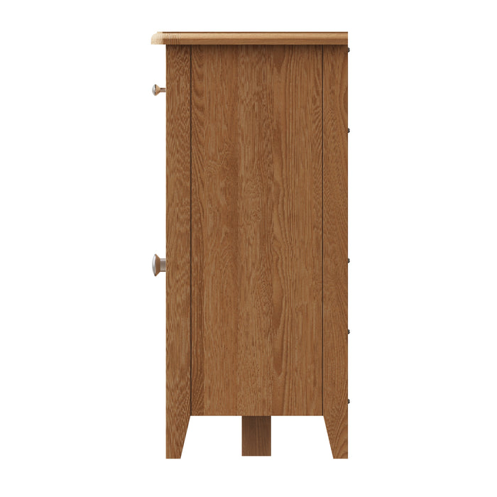 Gallery Oak 2 Drawer 3 Door Sideboard