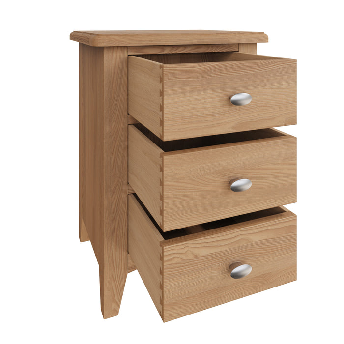 Gallery Oak Large Bedside Cabinet