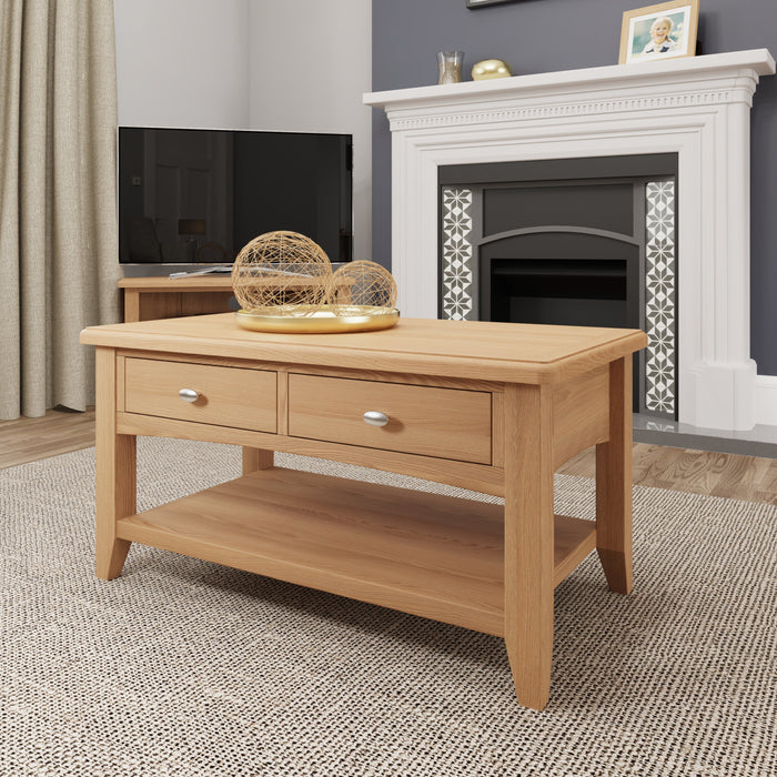 Gallery Oak Large Coffee Table