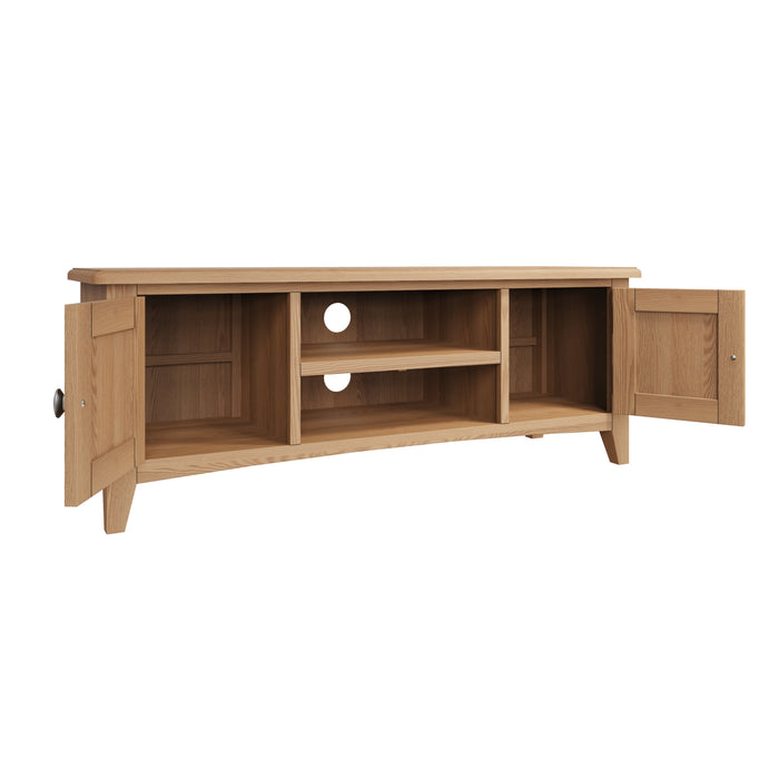 Gallery Oak Large TV Unit