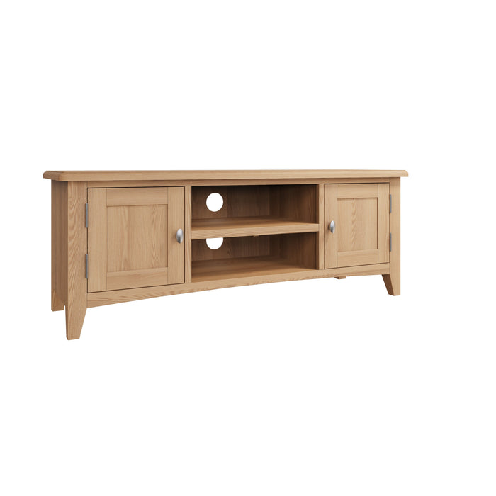 Gallery Oak Large TV Unit