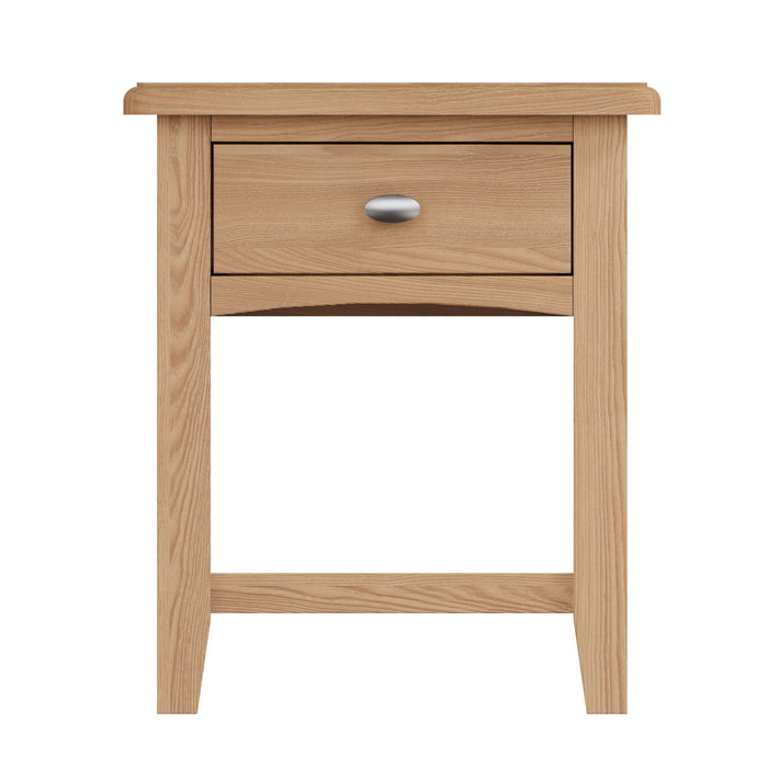 Gallery Oak 1 Drawer Lamp Table