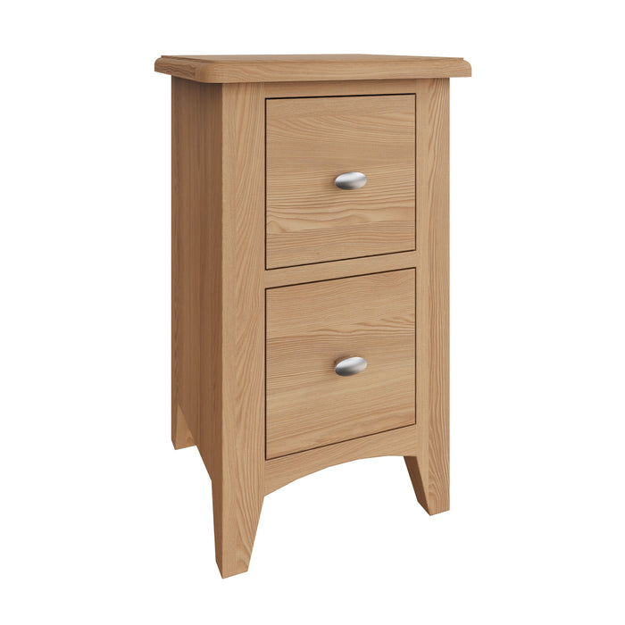 Gallery Oak Bedside Cabinet