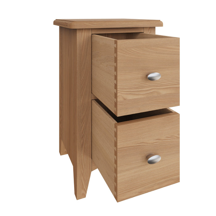 Gallery Oak Bedside Cabinet