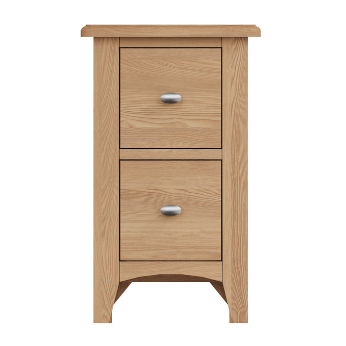 Gallery Oak Bedside Cabinet