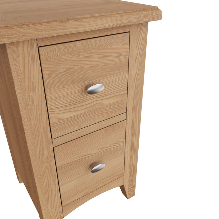 Gallery Oak Bedside Cabinet