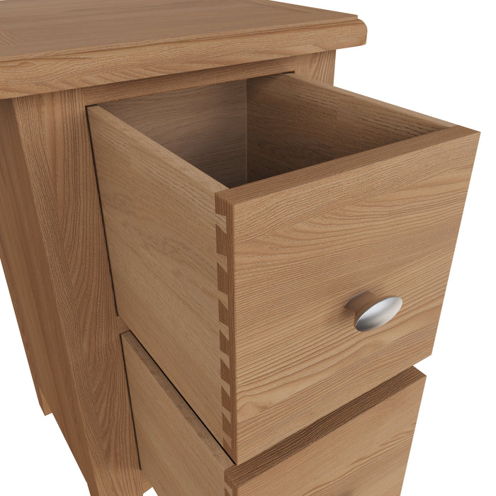 Gallery Oak Bedside Cabinet