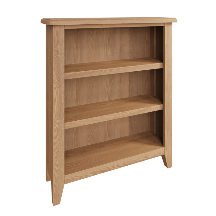 Gallery Oak Small Wide Bookcase