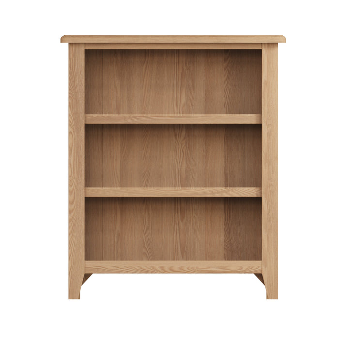 Gallery Oak Small Wide Bookcase