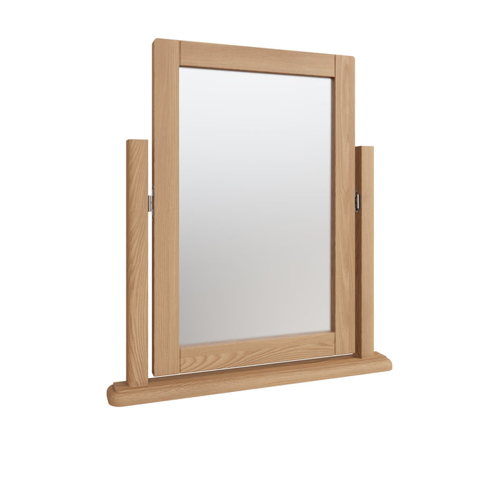 Gallery Oak Trinket Mirror