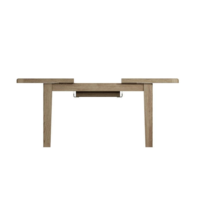 Weathered Oak 1.3m Extending Table