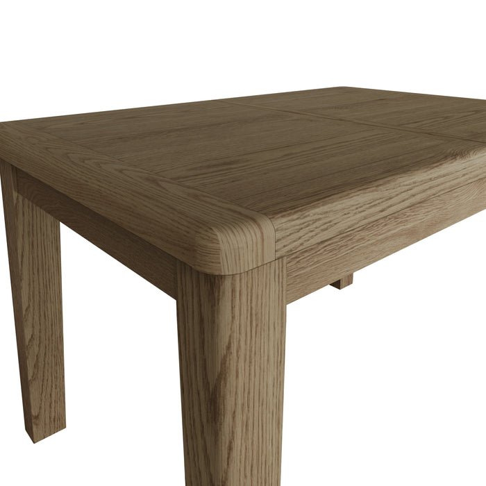 Weathered Oak 1.3m Extending Table