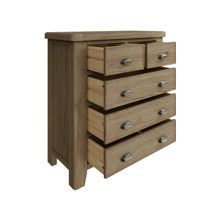 Weathered Oak 2 over 3 Chest