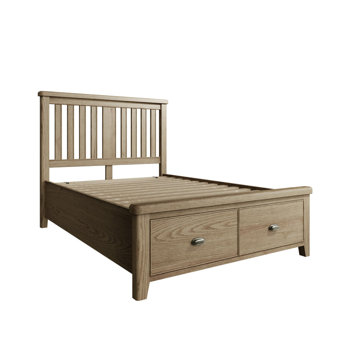 Weathered Oak Bed (Multiple Options)