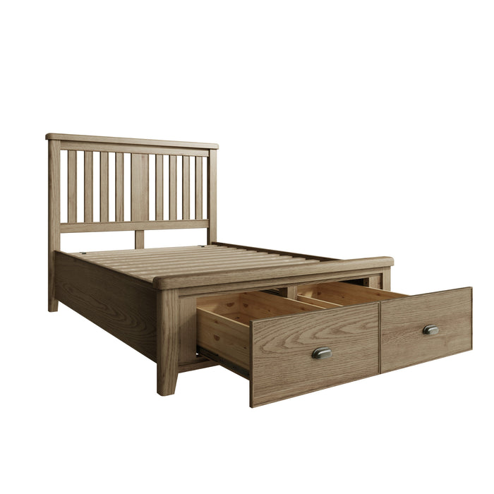 Weathered Oak Bed (Multiple Options)