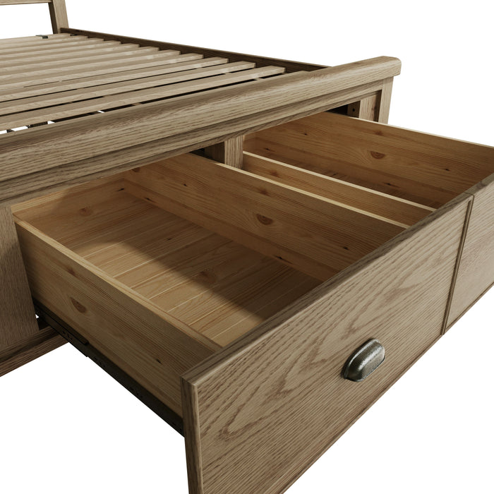 Weathered Oak Bed (Multiple Options)