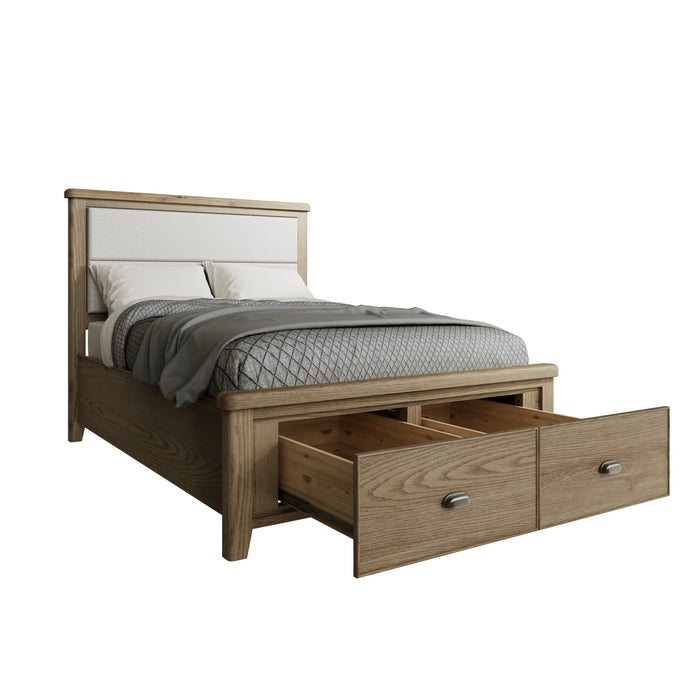 Weathered Oak Bed (Multiple Options)