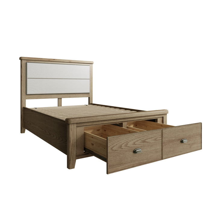 Weathered Oak Bed (Multiple Options)